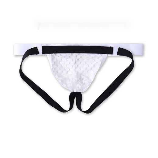 Confidential delivery Men's double-butt underwear sexy thong mesh hollow transparent gay underwear fully exposed buttocks lifting GAY fashion sexy underwear color XXL