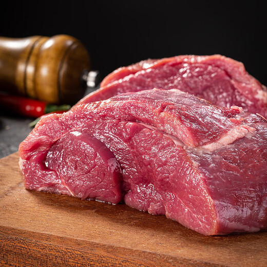 HI 海底捞羔羊后腿肉净重2斤 原切火锅烤肉烧烤串食材 内蒙古羊肉 国产