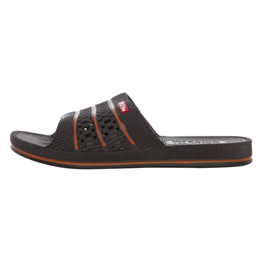 [90% новый] Huili Slippers Мужчины и женщины сандалии дома на открытом воздухе пляж Толстый подошв износостойкий, удобный HL3523-1 коричневый размер 45