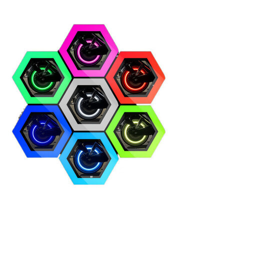 Motorcycle modified ambient light wheel flashing light battery car red single