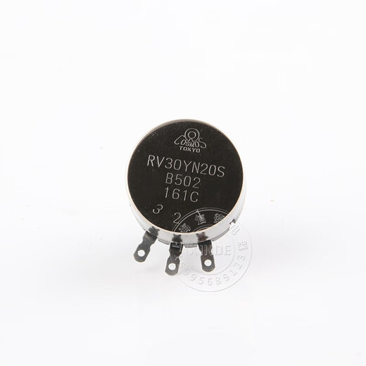 Customized high-power single-turn adjustable resistor RV30YN20S carbon film potentiometer knob 1K5K 10K 20K 5 potentiometer + knob (5K) 502