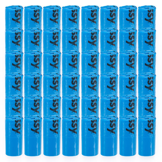 Sassy Baby Disposable Diaper Bags 200 Pack Blue Odor-proof Sealed Portable