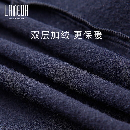 Lampada 0~10 Autumn and Winter Double Arrow Cycling Pants Men's Road Cycling Jersey Fleece Warm Cycling Xingyun Double-layer Fleece Bib Trousers-Xingyun (7h) XL (70-80kg)