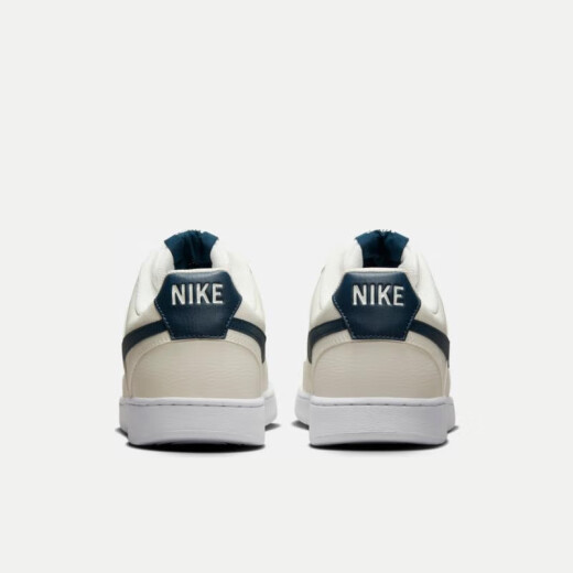 耐克（NIKE） 板鞋男鞋2025新款夏季COURT低帮运动鞋白色空军一号简版休闲鞋 HQ4867-101帆白/军械深海蓝 39