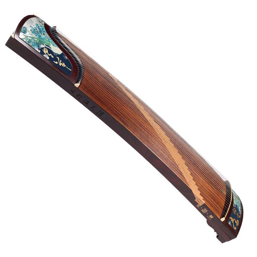 Dunhuang brand Dunhuang Guzheng LM698PQ joint model Chunhua Qiushi specially selected broadleaf yellow sandalwood professional playing collection model LM698PQ joint model (Two-stories)