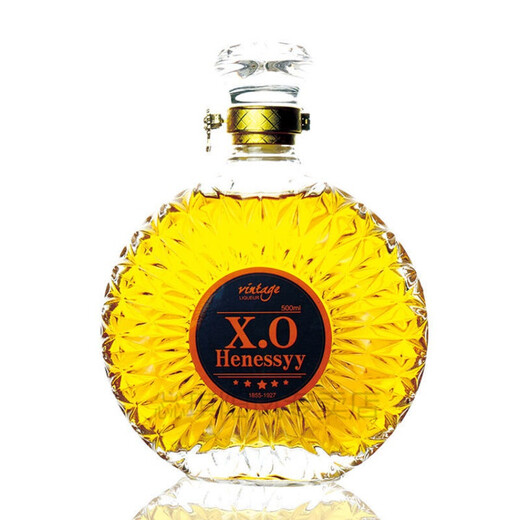 Glass wine bottle, empty bottle, sealed soaking wine bottle, red wine bottle, foreign wine bottle, decanter, repackaged wine bottle, wine cabinet, 750ml diamond