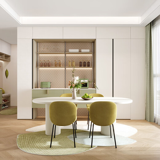 Sophia Wardrobe 30 Whole House Customized Package Bedroom Furniture Integrated Wardrobe TV Cabinet Combination Entry Shoe Cabinet 30 Whole House Customized Package