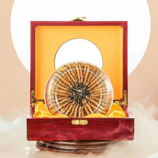 
Beijing Tongrentang same quality 2024 first-year Cordyceps sinensis 10 gift boxes for broken Cordyceps whole dry goods SF Express 2 fine pieces/gram 10 total 5 grams [Caote]