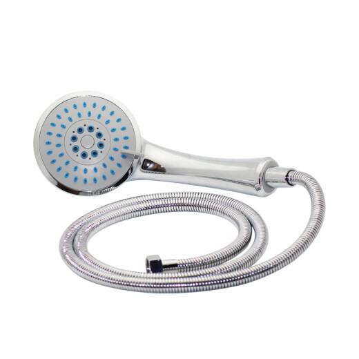 2022 new four-dimensional bathroom swell four-dimensional bathroom handheld enlarged nozzle universal accessories suitable for shower thickened nozzle hose durable single piece (multifunctional handheld shower nozzle)