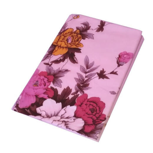 Vintage Mingguang single national old Shanghai printed bed sheet Minguang cotton nostalgic wedding single piece cotton pink 195x220cm/1.5m bed