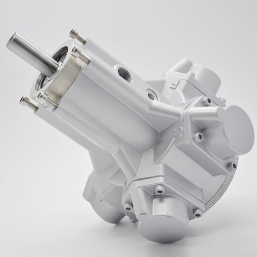 Customized and applicable multi-functional piston pneumatic motor, industrial-grade powerful and high-power torque without spark reduction. Two types are randomly shipped.