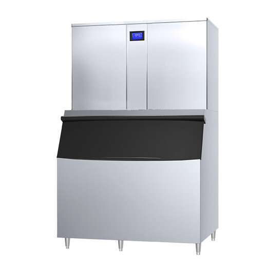 Dongbei (Donper) commercial ice maker large split ice cube machine ice maker ice maker milk tea shop hot pot restaurant ice making equipment national supplement 684 ice grid daily 1200KG ice storage 500KG water-cooled large ice grid [no support ice making appointments]
