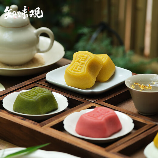 
Zhiweiguan Dingsheng cake and bean paste flavor Hangzhou specialty moves to the top scorer in college entrance examination Chinese pastry souvenirs 152g