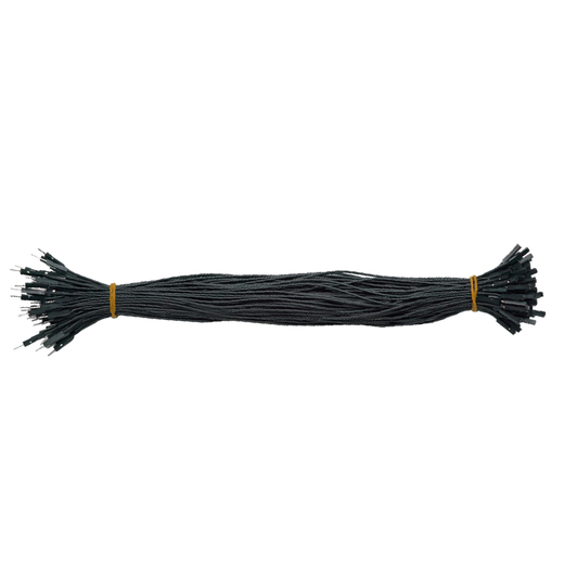 Throwing Stones 1P Rehearsal Dupont Wire 26AWG Silicone Insulated Wire High Temperature Resistant Electronic Wire Experiment Consumables 100 in a Bundle 20cm Wire Length 100/piece Black 30cm Male to Female