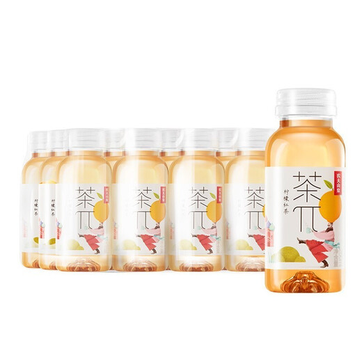 Nongfu Spring Tea (Tea Pie) 250ml*12 bottles Mini portable small bottle of tea drink Whole box of fruity tea drinks Lemon black tea 250ml*6 bottles