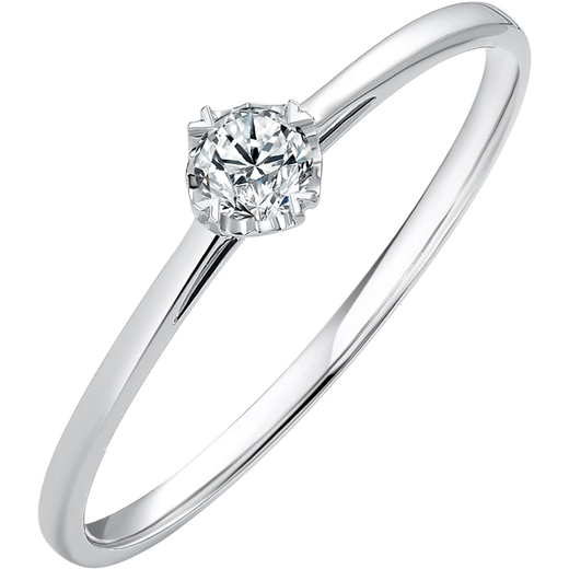 Saturday blessing diamond ring female proposal to Jane K gold diamond ring KGDB021047 about 10 minutes 13th birthday gift