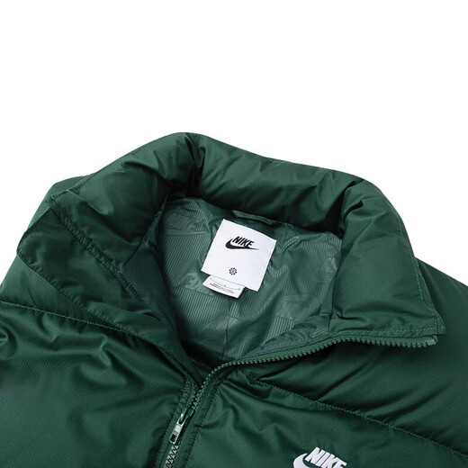 Nike (Nike) Cotton Ropa de algodón 2025 Invierno NUEVA JUNTA DE VENTA DE VERIO A ENVERO Y CALIENTO FB7374-010 FB7374-323 GREEN XL