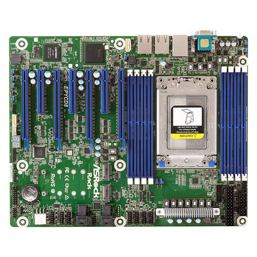 ASRock Rack  永擎服务器工作站主板LGA4094 AMD7002/7001 绿色 0 01 绿色