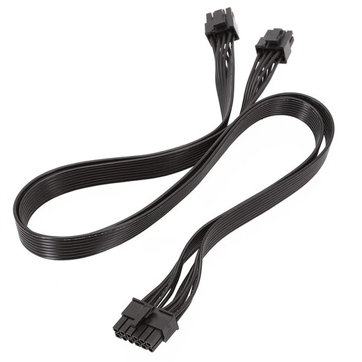 
Dust-suited Seasonic PSU P-860 P-1000 X-1050 Power Supply 12Pin to Dual 8pin Graphics Cable 12Pin to Dual 8pin Graphics Cable 60CM