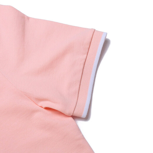 Hugo Boss (Hugo Boss) Nouveaux produits, Men's's Orange Series Slim Fit Version Polo à manches courtes Cadeaux pour hommes, hommes 50472665 694 Impression décalée de logo rose de viande xl