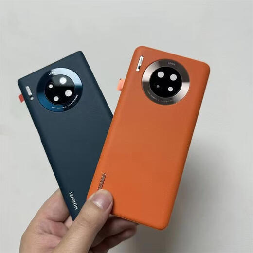 华为（HUAWEI）【品牌原装】mate30原装拆机后盖Mate30pro电池盖原厂99新后壳纯 mate30pro【亮黑色】原拆99新