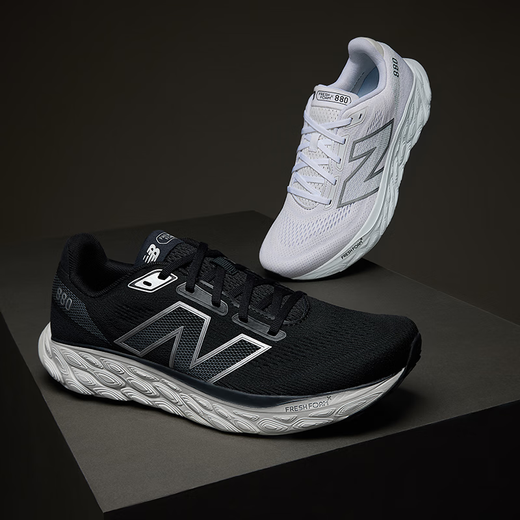 NEW BALANCE 运动鞋男鞋夏季透气缓震百搭舒适880V14跑步鞋 M880B14 40