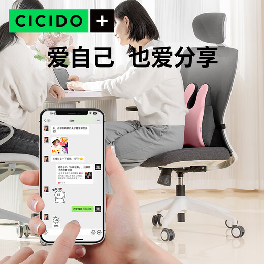 Cicido Tufei Mengjin Office Lumbar Chair for Pregnant Women to Sedentary at Work SSZ0220 Blue