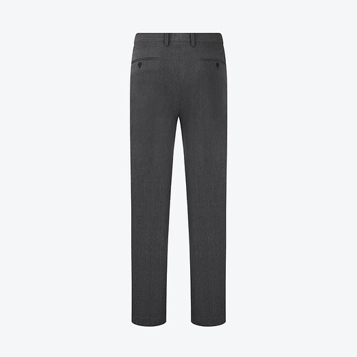 Sept Brand Men's Business Panters 2025 printemps et été Nouveau pantalon long pantalon slim plissé [facile à prendre en charge] 1050 Gris foncé 34