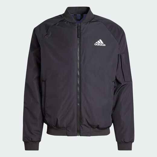 阿迪达斯 （adidas）棉服外套男装春季运动服防风保暖休闲棒球服飞行员夹克 JN4855 L