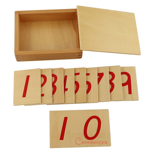 CANSMARTER MONTESSORI AIDES D'ENSEIGNEUR ROUGES ET BLEU