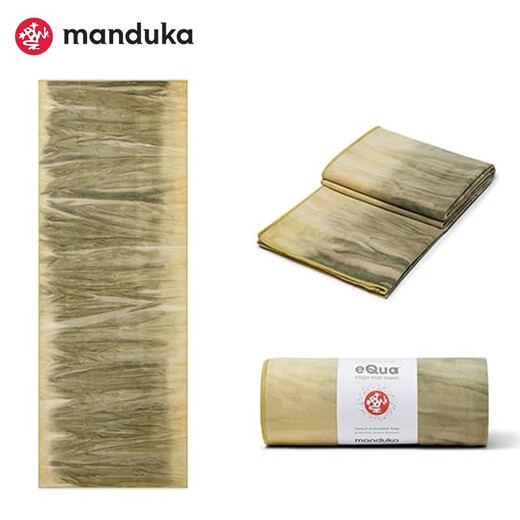 MANDUKAMduka eQua Yoga towel pad cloth anti-slip professional multi-functional portable sweat-absorbing quick-drying yoga towel blanket intoxicated purple (67*182cm)