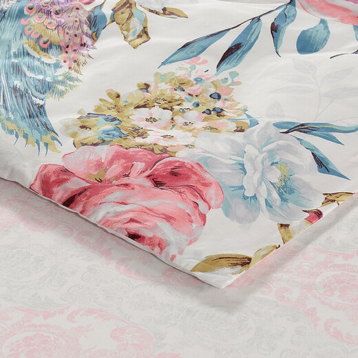 Fu'anna Home Textiles Saint Flower Cotton Four-Piece Set Pure Cotton Bedding Kit Double Bedding Sheets 203*229cm