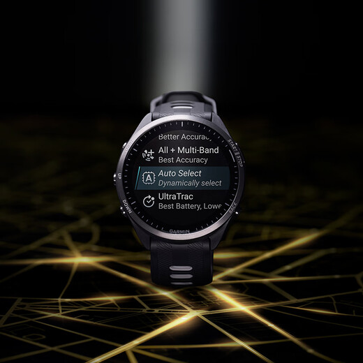 GARMIN Forerunner965 Iron Three Running Swimming Skiing Outdoor Sports Smart Watch Men's and Women's Watches Extreme Night Black
