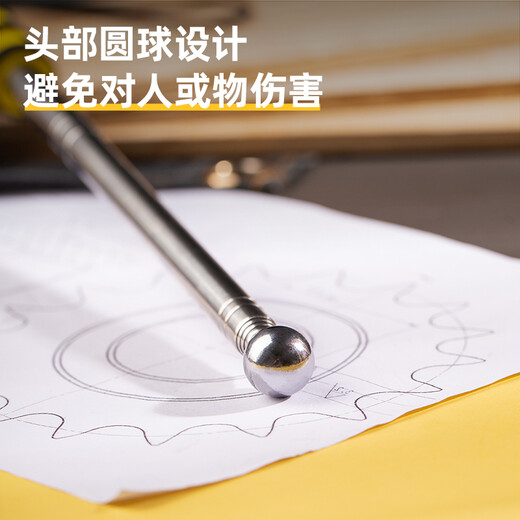 Deli home inspection empty drum hammer collection wall tiles and floor tiles retractable home inspection tool 115cm DL452001