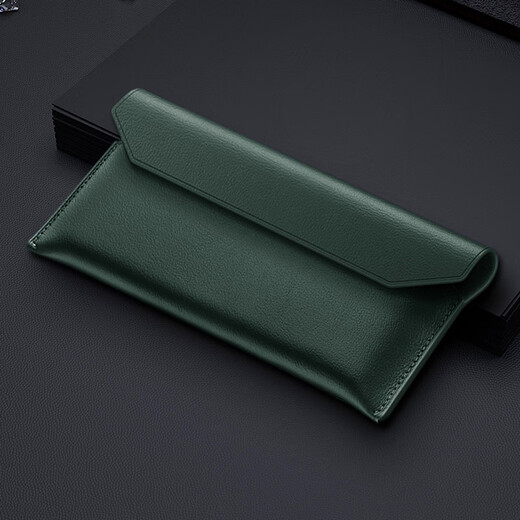 Hengyixin [Umschlag Lederhülle] Huawei Materialxt Außergewöhnlicher Master Mobile Hülle Echtes Leder Voller Anti-Fall New Wallet XT XT XT Protector Case Light Luxury Fashion High-End Business [Black] Echtes Ledergehäuse Huawei Mate Xt Außergewöhnlicher Master