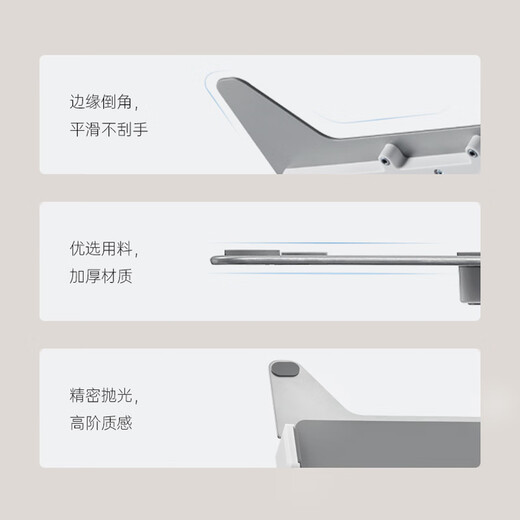 Brateck soporte para monitor portátil brazo mecánico pantalla secundaria soporte elevado giratorio telescópico E350 modelo exclusivo apto para portátiles de 12173 pulgadas