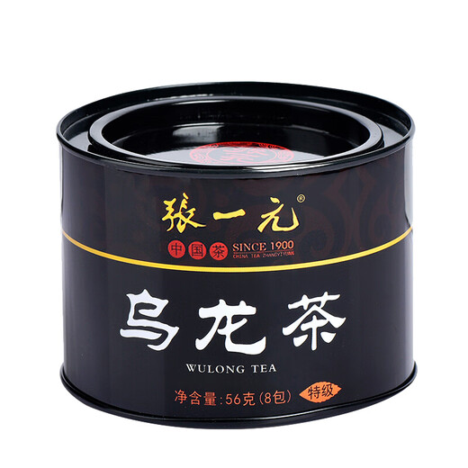 张一元茶叶 安溪醇香浓香型特级 乌龙茶56g/盒（8包） 张一元特级乌龙茶56g/罐