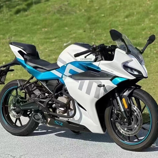 T/C second-hand Chunfeng 250SR sports car electric spray water-cooled motorcycle imitation track version motorcycle transfer can be registered White