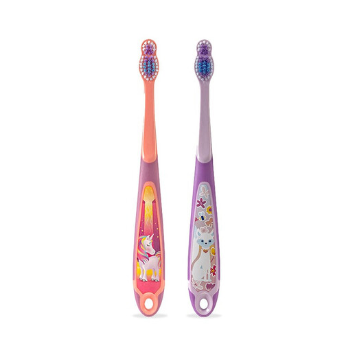 Jordan Children's Baby Big Child's Fine Soft Brush 2 Colors Random Random Fat Donglai Style