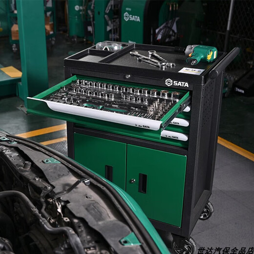 Starstar Auto Repair Tool Trolley Auto Maintenance Tool Trolley Set Multi-Specifications 368-piece Universal Mechanical Repair Tool Trolley Set 09931 368-piece Universal Mechanical Repair Tool Trolley Set 09931