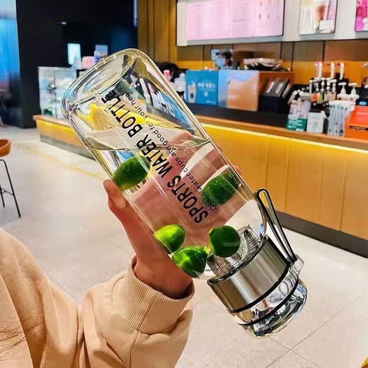 恩寿溯德国吨吨玻璃杯耐高温泡茶水分离带茶仓大容量加厚高硼硅2024新款 主图款 1050ML