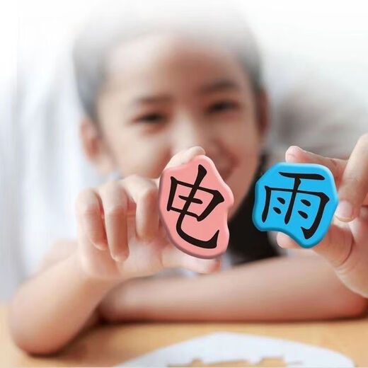 菲迪雅宝宝识字拼图儿童3-6岁趣味智力识物幼儿园学习益智3d立体拼板 拼图【随机4张】