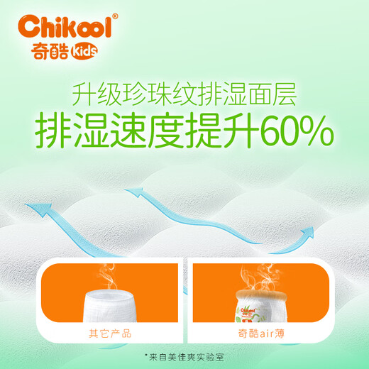 
Qiku Air thin pull-up pants summer ultra-thin breathable growth pants domestic diapers baby toddler diaper diapers diapers diapers diapers S28 tablets (4-8kg)