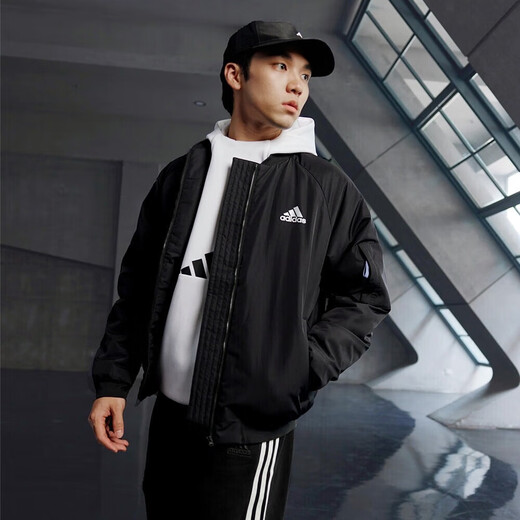 Adidas Cotton Veste Men's Tops 2023 Spring Sportswear Sportsproofing Warm Casual Baseball veste veste JN4855 2xl