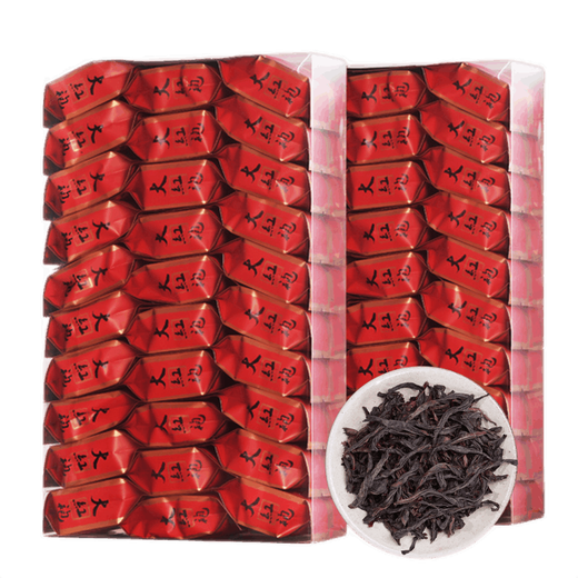 
Good tea farmer Fujian Wuyi Rock Tea Dahongpao Tea Strong Flavor Type 500g Independent Small Package Oolong Tea Tea Gift