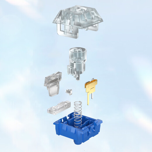 Huihan Mechanical Keyboard Shaft BOX Deep Sea PRO Linear/Paragraph Whale Falling on the Island Island (Linear)*68 pieces Official Standard No