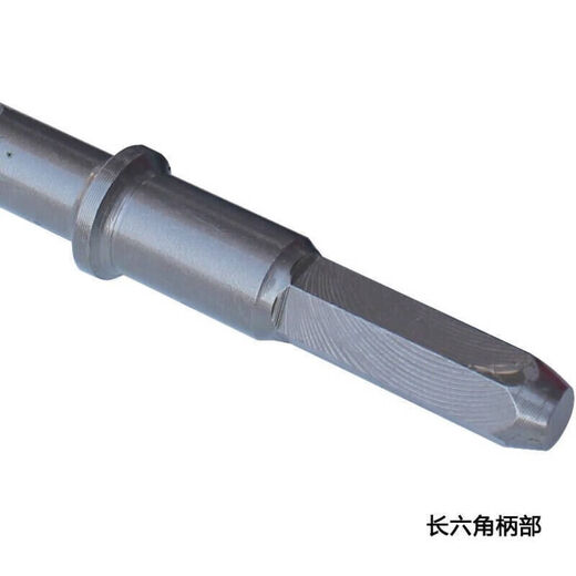 Dongchang Changchang hexagonal shank drill bit impact electric hammer concrete drilling alloy drilling bit wall penetration artifact 10-38mm long hexagonal electric hammer drill bit-10X200