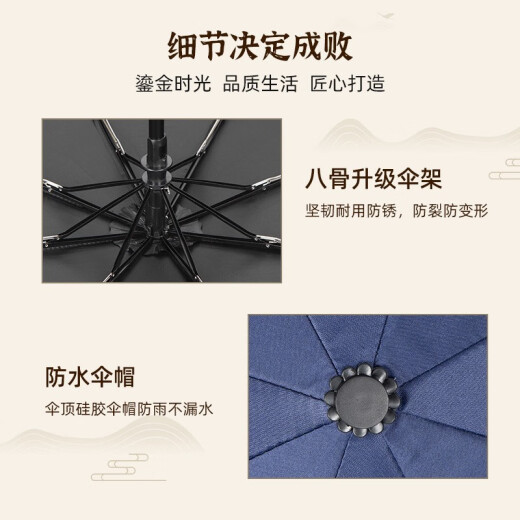佳京礼伴手礼商务保温杯高端定制年会礼品龙年送客户员工奖品年终随手礼 蓝山水本六件套 500ml