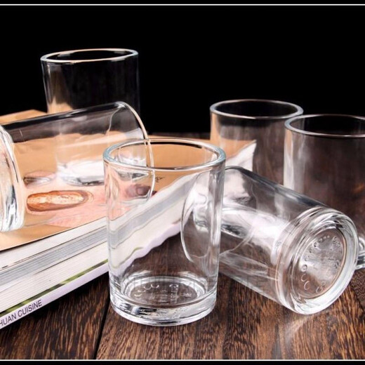 100ml two-liang white wine cup, beer cup, household dining glass, tempered and drop-resistant, 10 cups, 20 tempered cups, 100ml