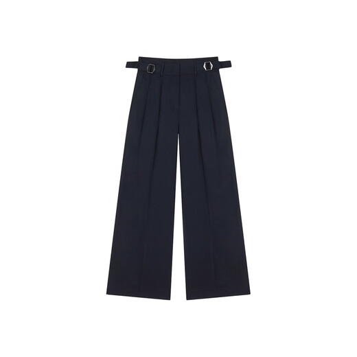 Teenie Weenie [beinhaltet Leinen] Bären Sie die Sommer -Entspannung der Frauen, die einfache Hose Navy Blue s (160)